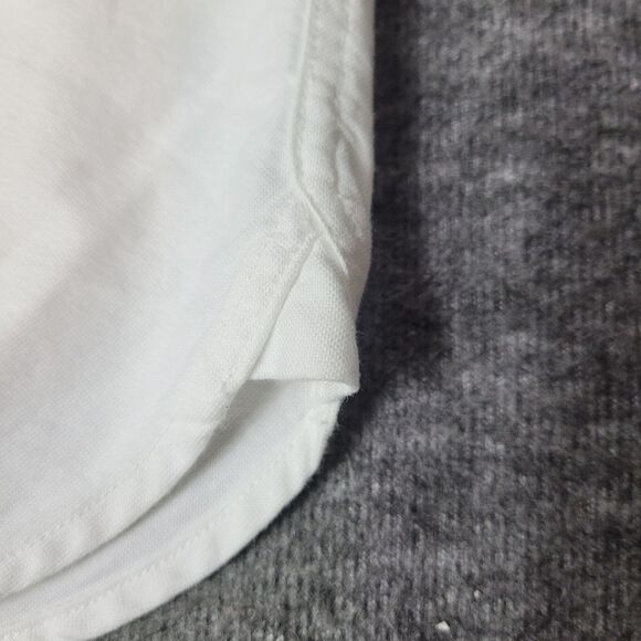 Fred Perry Button Down Men's Size S Shirt White Striped Collar Red Blue - Picture 6 of 11